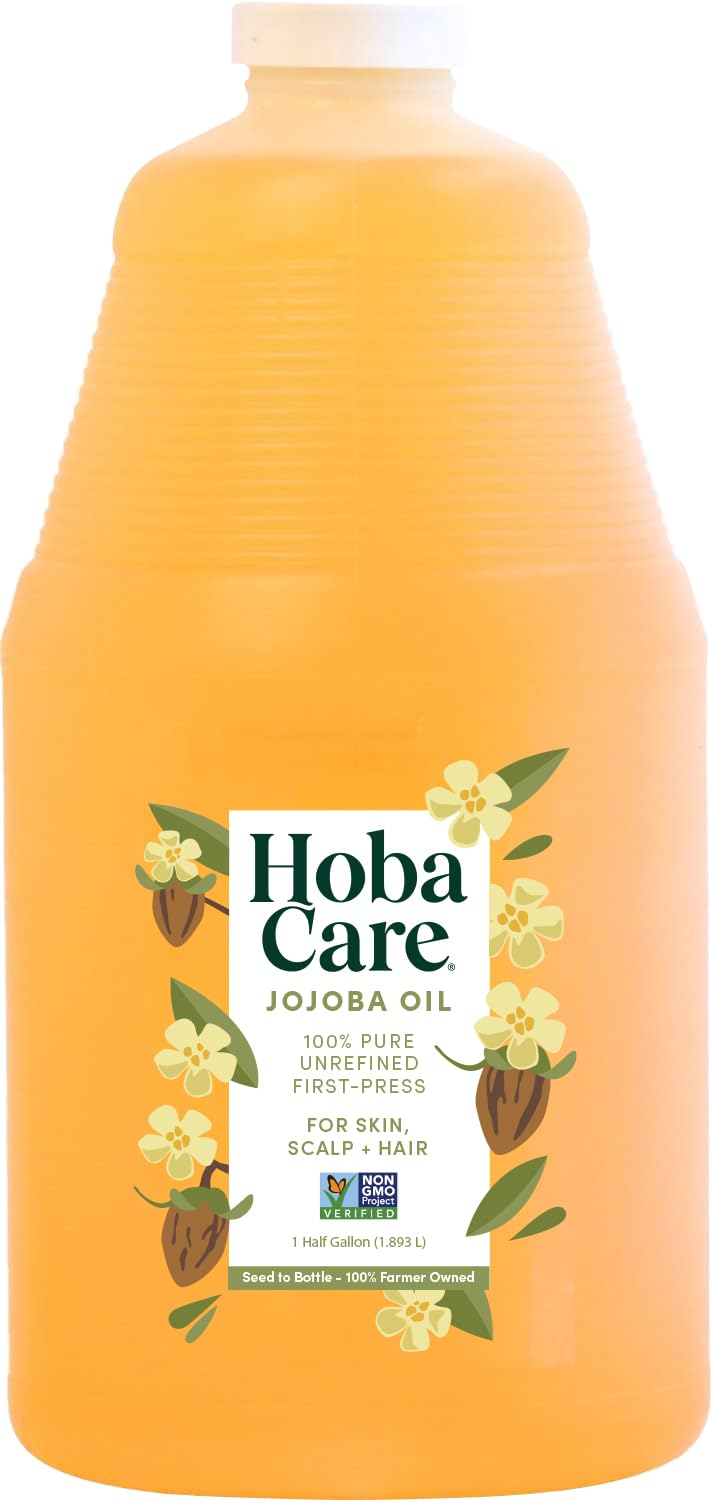 HobaCare front bottle showing clean label and large 64 oz size for savings