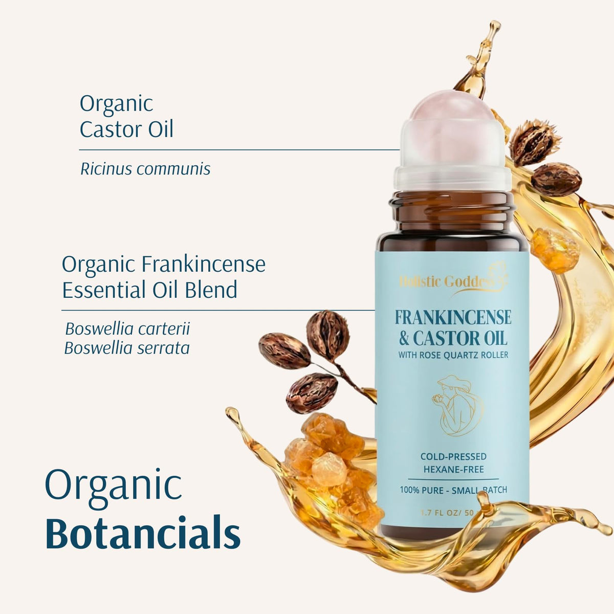Holistic Goddess oil texture close-up highlighting rich hydration