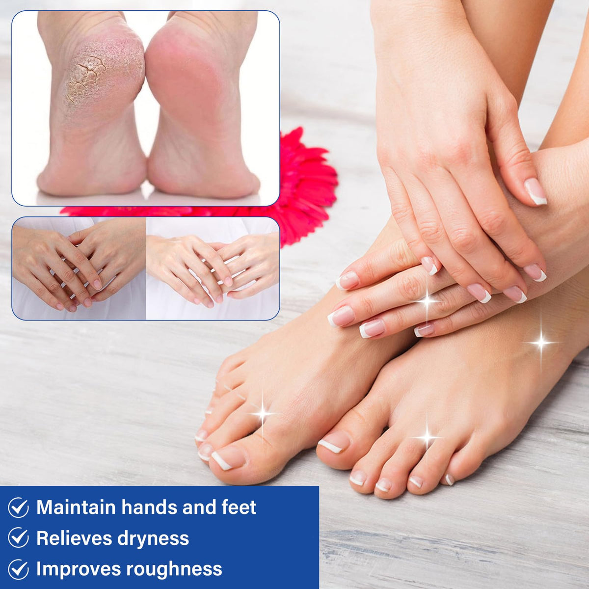 Holyarm treating elbow and knee rough patches for visible softening
