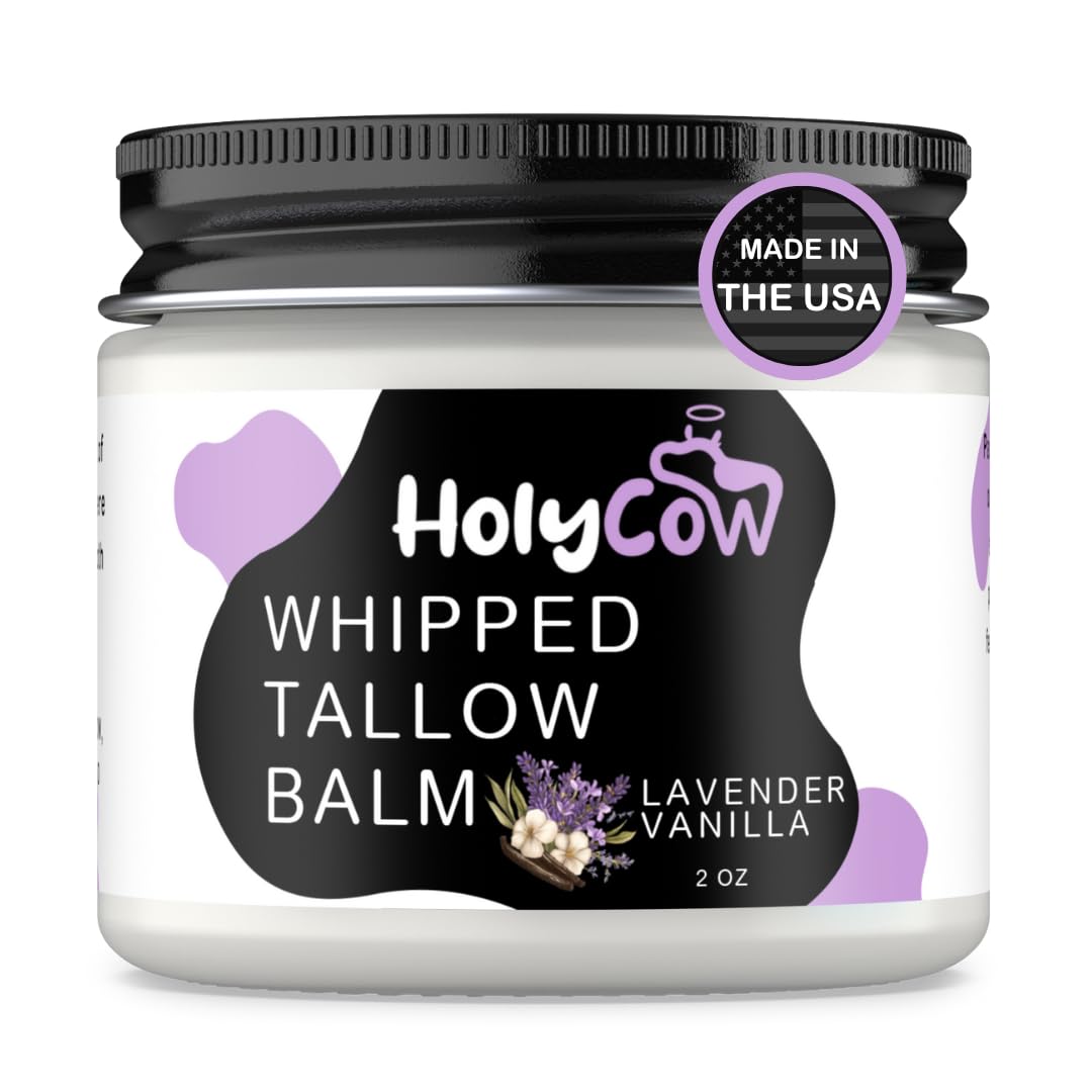 HolyCow balm on bathroom counter portraying daily skincare ritual and natural feel