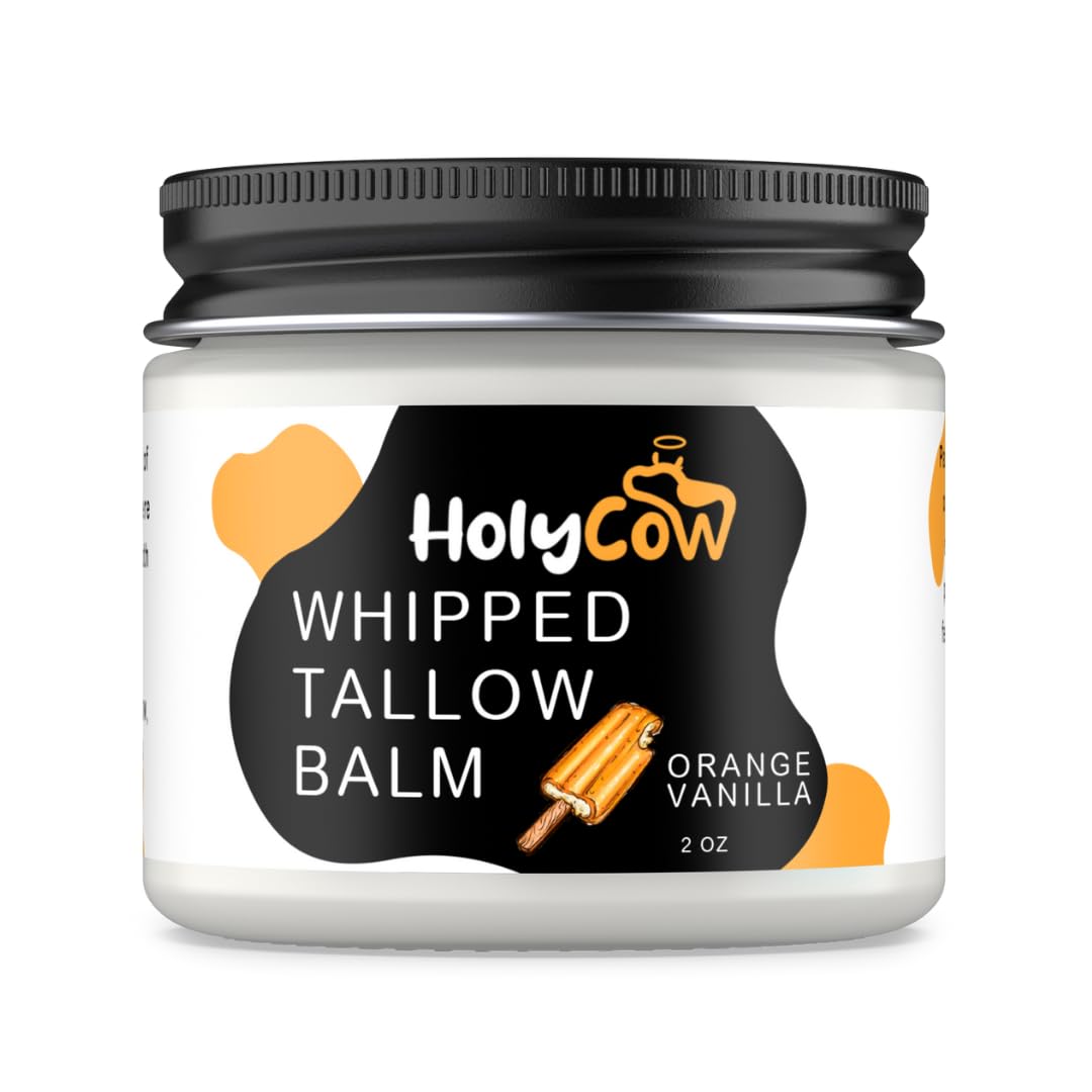 HolyCow jar next to coin for size comparison and portion guidance