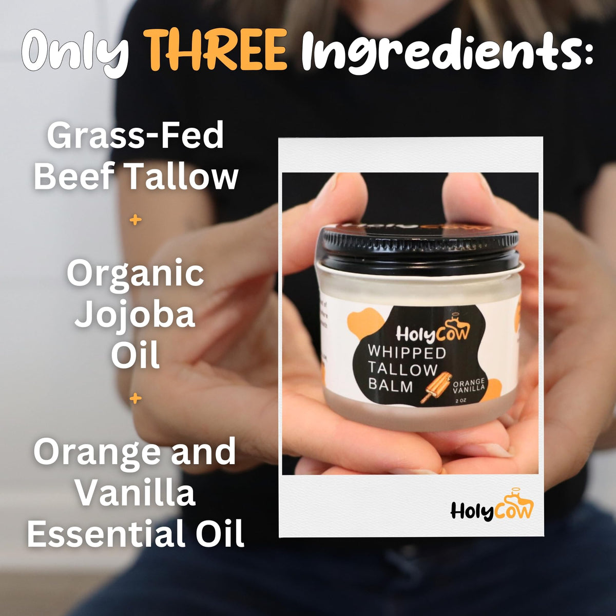 HolyCow texture close-up highlighting whipped smoothness for easy spread