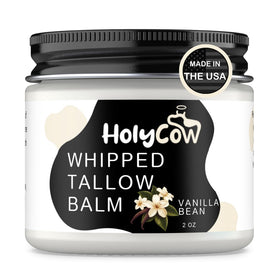 HolyCow balm on winter hands showing protective hydration during cold