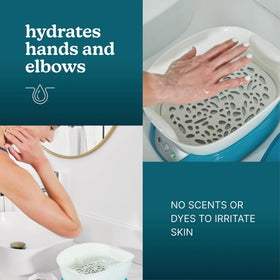 Homedics ParaSpa included 3 lb wax and 20 disposable hand liners, ready for multiple treatments