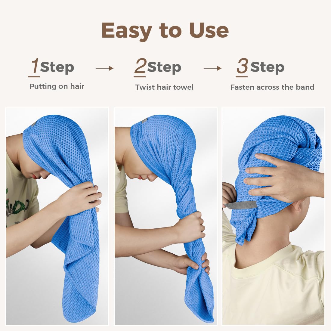 HOMEXCEL folded towel inside a travel bag showing lightweight portability benefit
