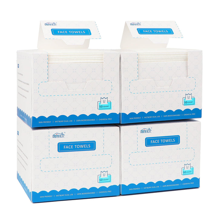 HOMEXCEL front packaging showing four boxes and count for easy restocking benefit