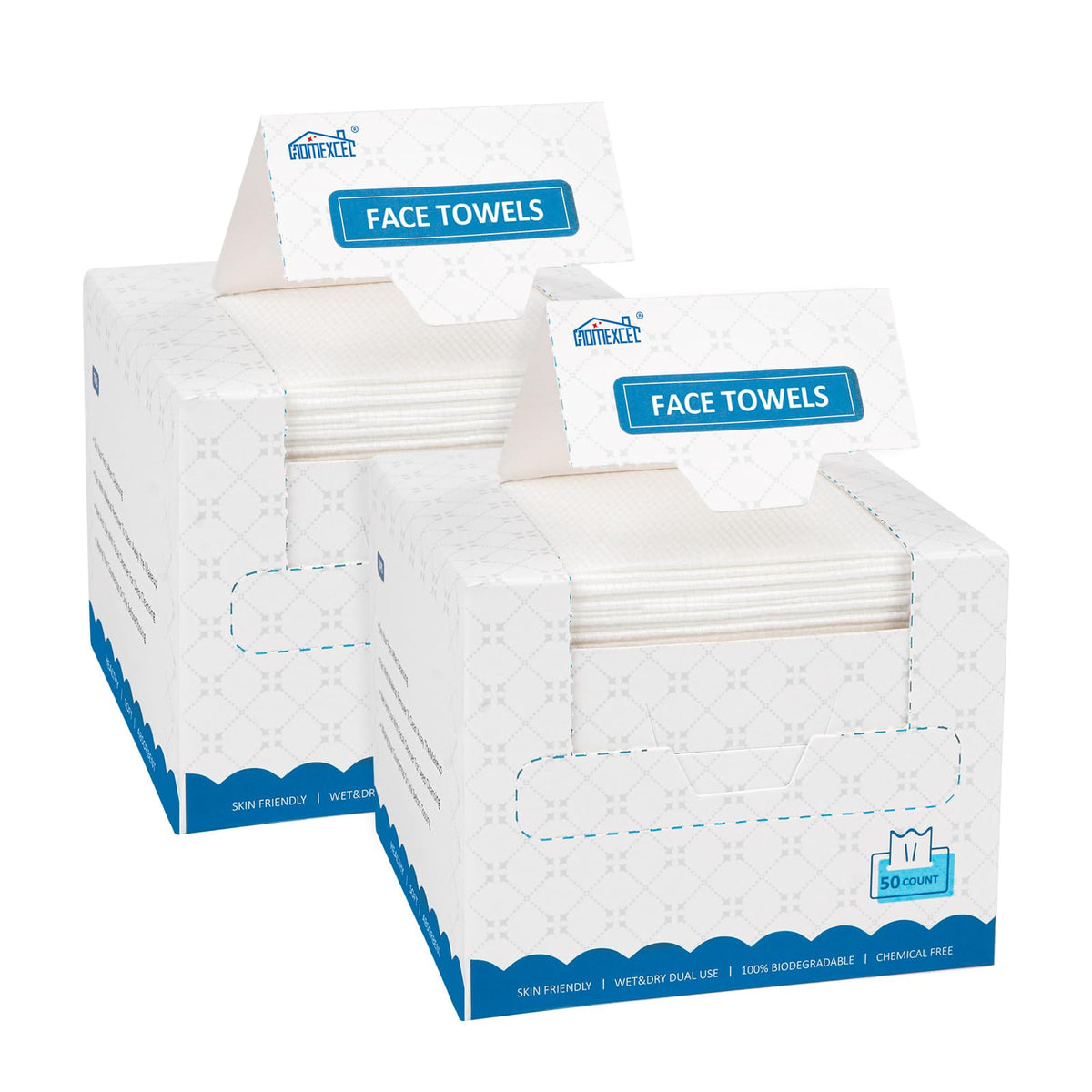 HOMEXCEL front packaging showing two-box set and quantity benefits