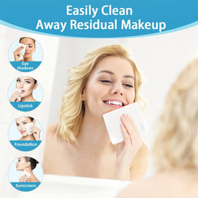 HOMEXCEL close-up of two-sided texture for gentle and deep cleansing