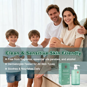 HONAVE bottle on bathroom shelf lifestyle shot promoting daily routine ease
