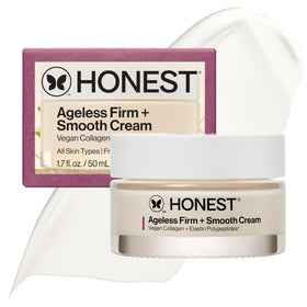 Honest Beauty jar front view showing product packaging and clean design benefit