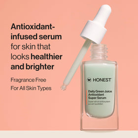 Honest Beauty pump close-up highlighting easy dispensing and hygienic use