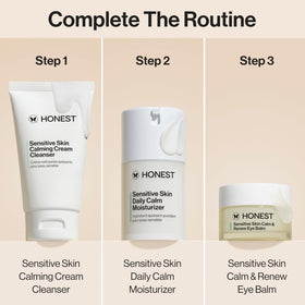 Honest Beauty product label close-up showing hypoallergenic and fragrance-free benefit