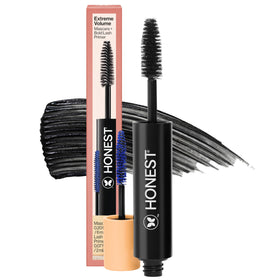 Honest Beauty front packaging showing dual-ended mascara for bold volume