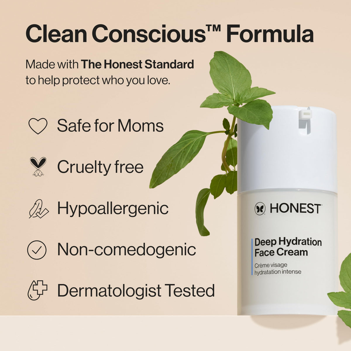 Honest Beauty baobab seed oil bottle representing nourishing oil benefit