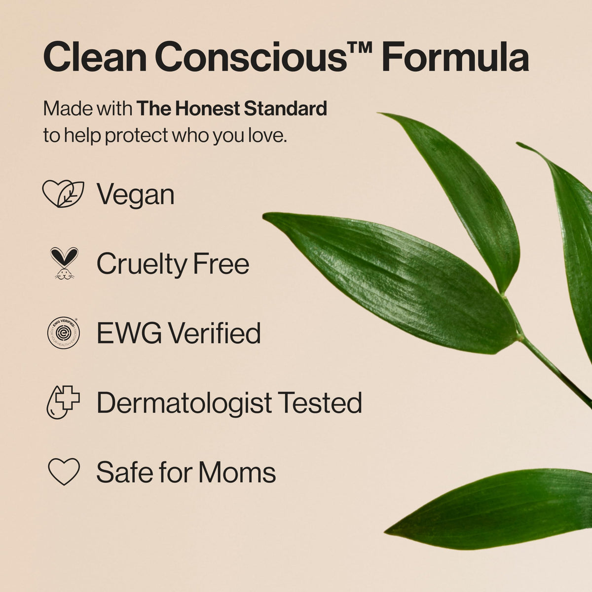 Honest Beauty trio arranged on bathroom shelf for easy travel routine