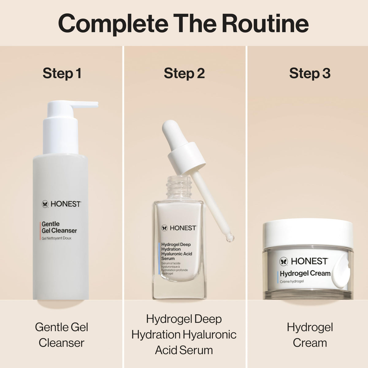 Honest Beauty refill pod installed in full-size jar to show reuse benefit