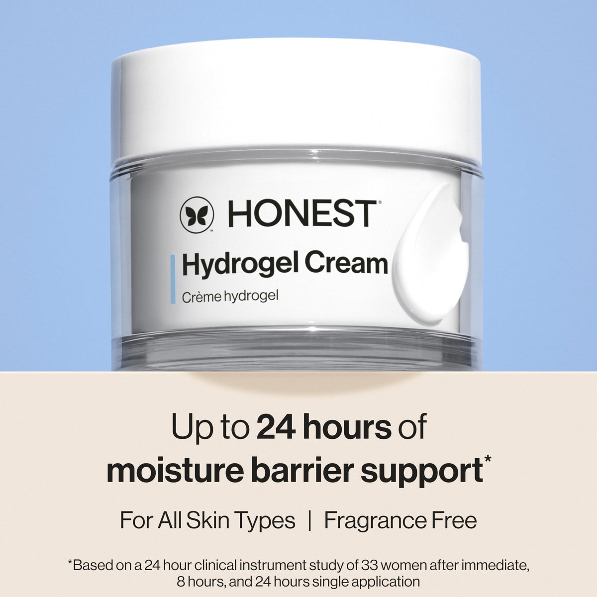 Honest Beauty refill pod top open close-up showing easy swap design