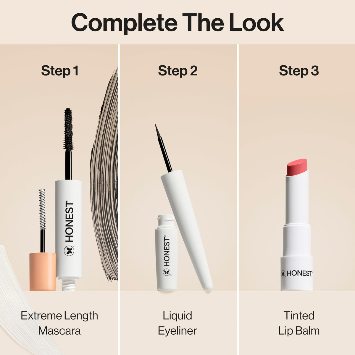 Honest Beauty size comparison next to coin showing travel-friendly portability