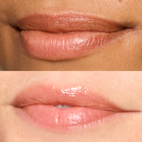 Honest Beauty texture close-up showing balm’s creamy sheen and moisturizing glide