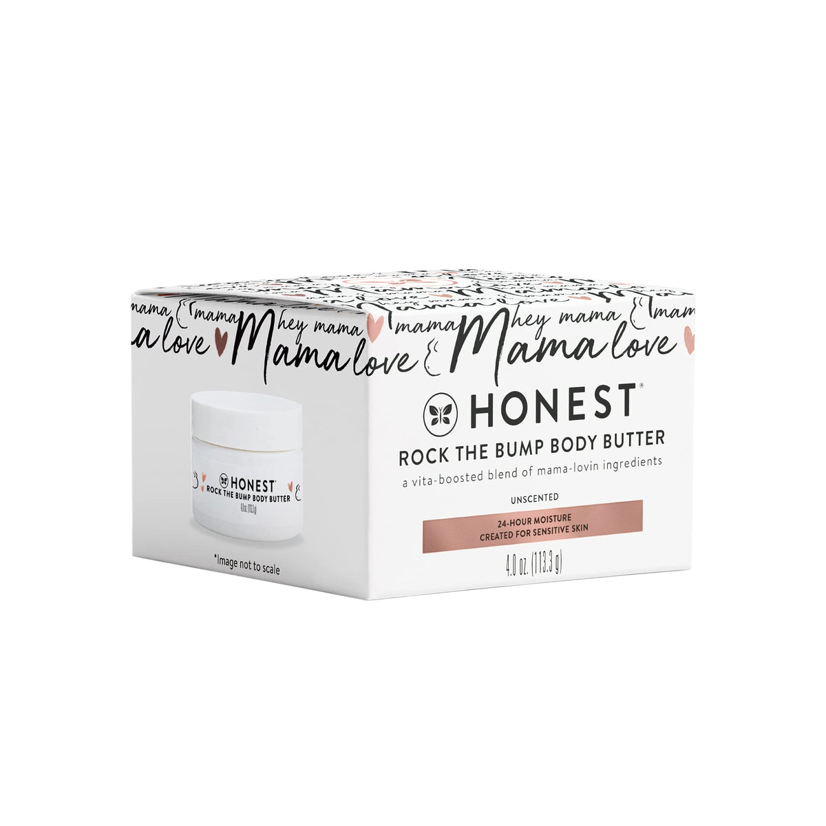 The Honest Company jar with box showing packaging and clean formulation