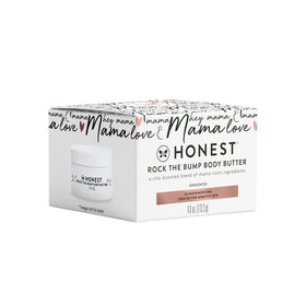 The Honest Company jar with box showing packaging and clean formulation