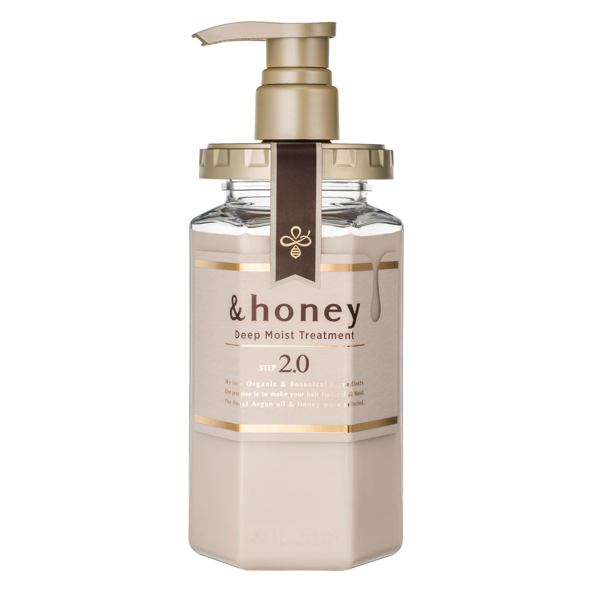 & Honey front packaging showing product tube and brand, highlights nourishing benefits