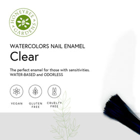 Honeybee Gardens brush detail demonstrating smooth, even application benefit