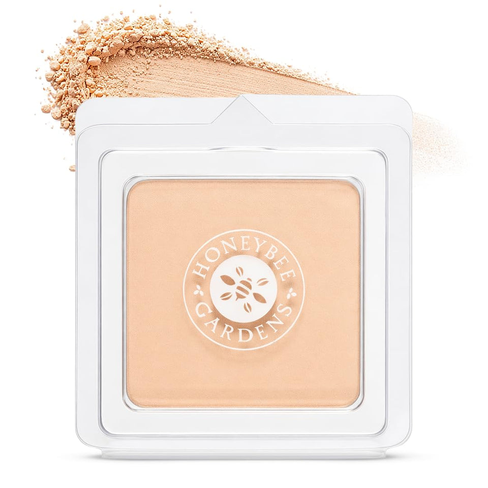 Honeybee Gardens refill front pan showing smooth matte finish and easy application