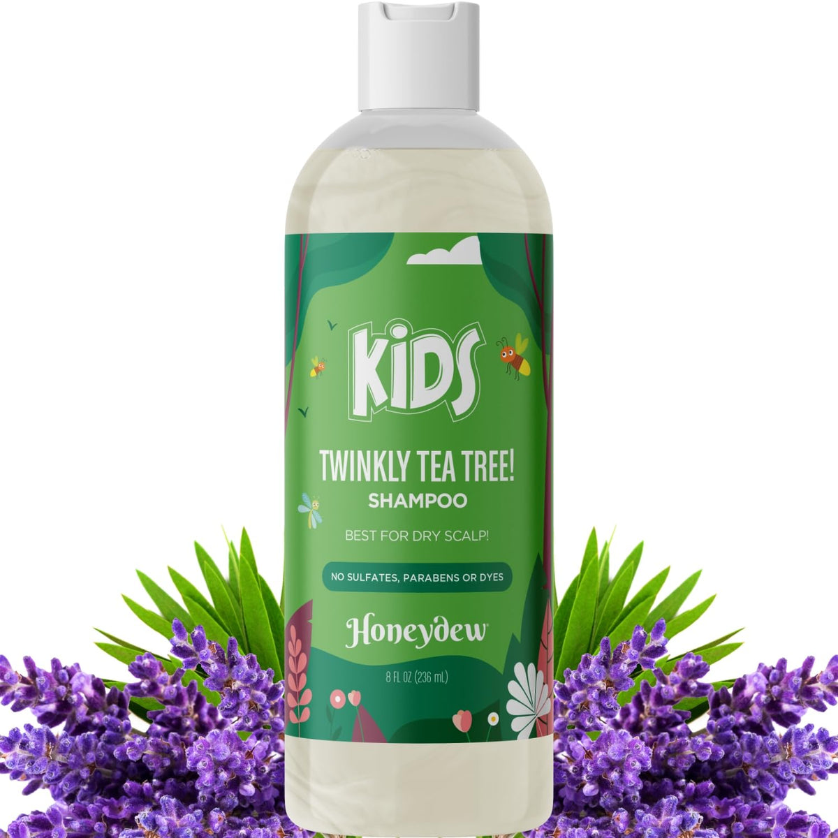 HONEYDEW front bottle view showing clean kid-safe design and benefits