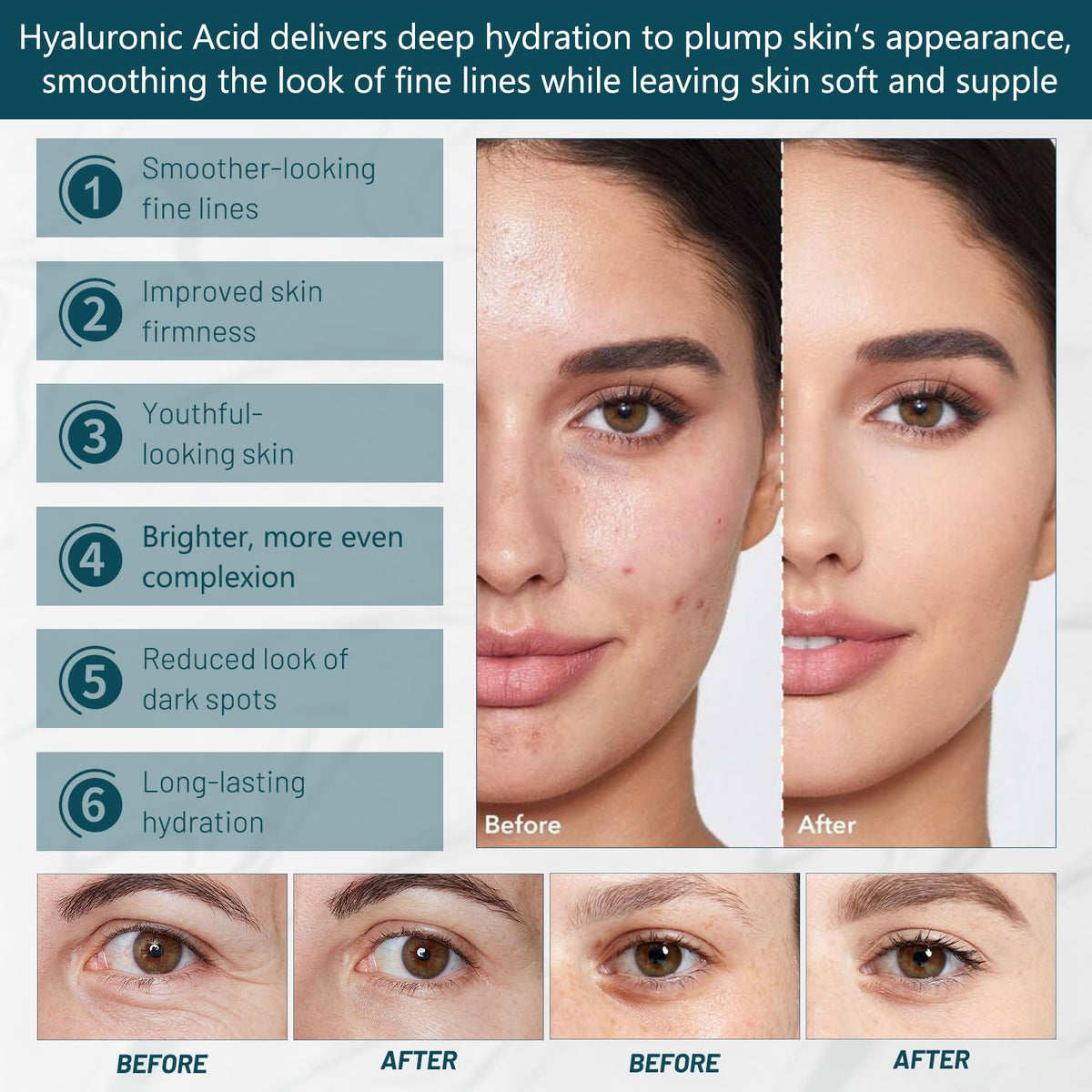 HONGYUNDA close-up texture shot showing lightweight hydrating gel