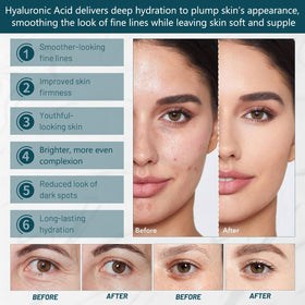 HONGYUNDA close-up texture shot showing lightweight hydrating gel