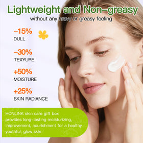 HONLINK lotion pump bottle with scale showing lightweight daily hydration