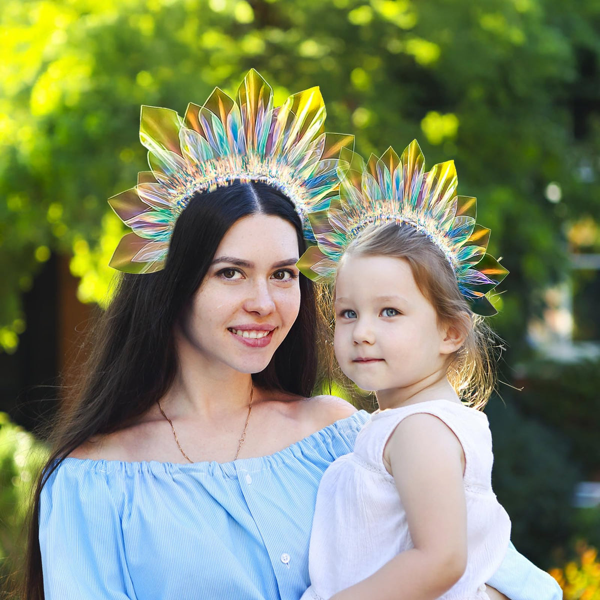 HONLYNE headband in party scene adding festive glow to holiday outfits