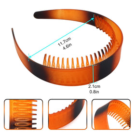 Hoojoot close-up of inner comb teeth highlighting secure non-slip grip
