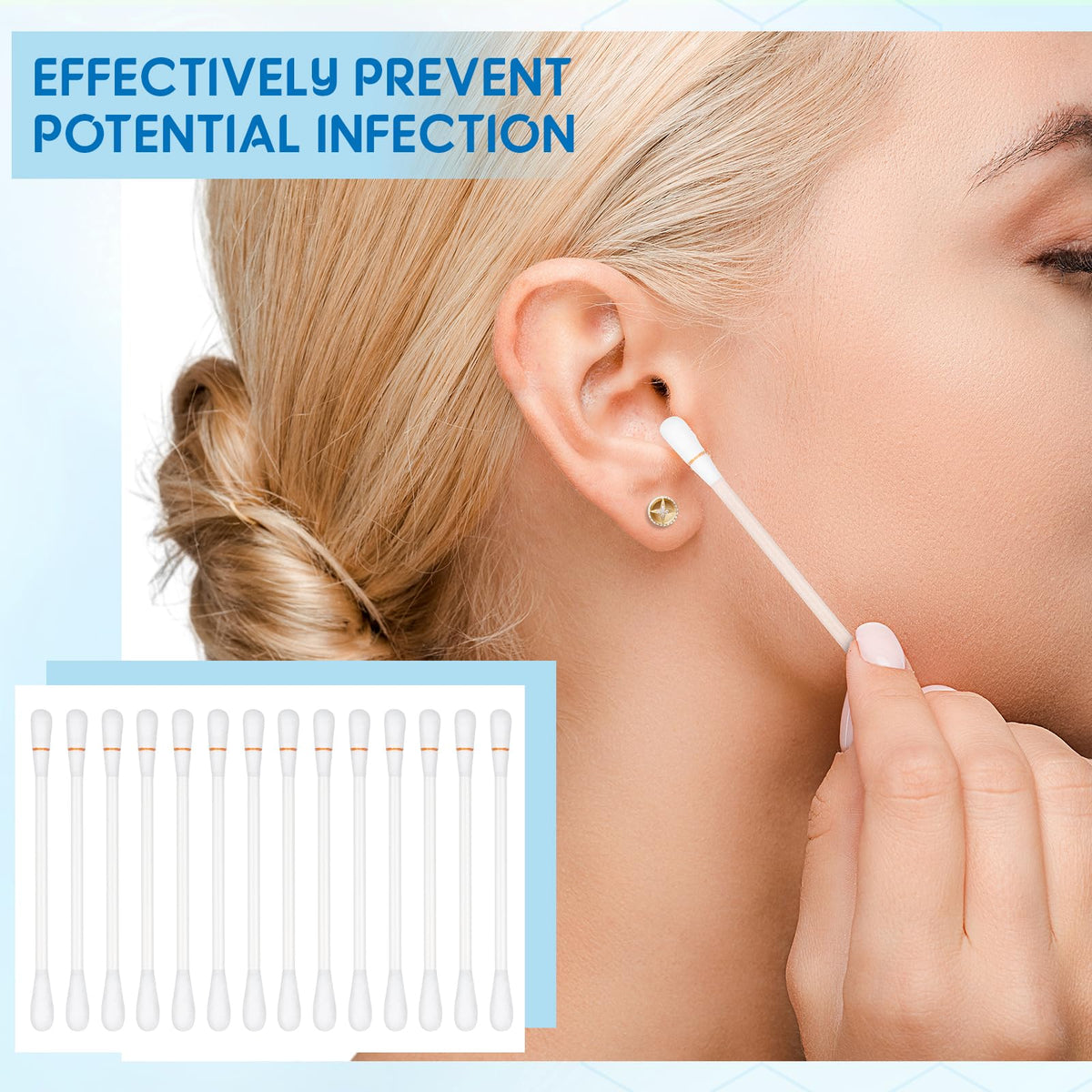 Hoolerry hand breaking ring to activate swab for immediate use