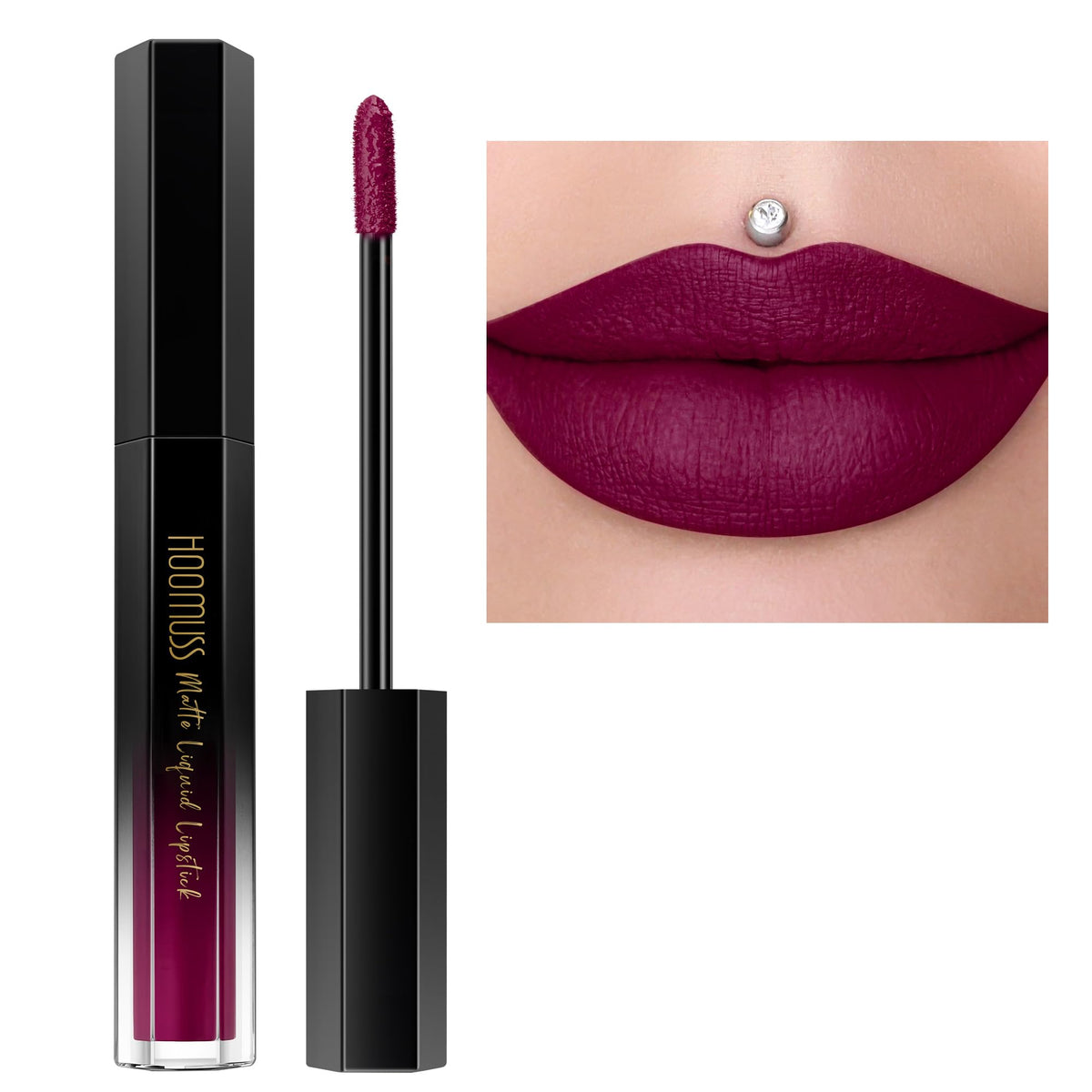 HOOMUSS M66 Cranberry front packaging showing full tube and shade