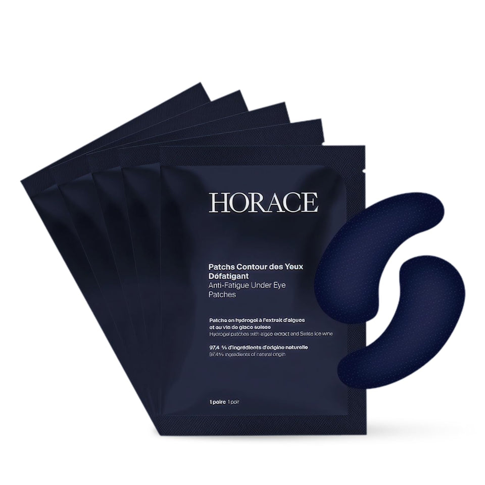 HORACE front packaging showing five pairs and product benefits