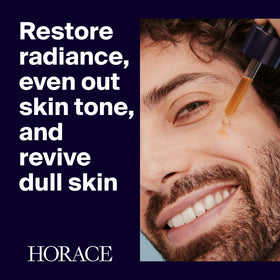 HORACE pipette detail displaying applicator for precise three-drop dosing benefit