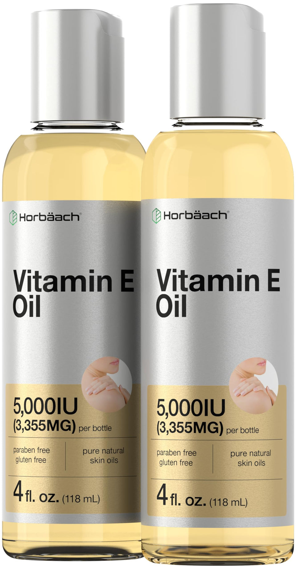 Horbäach front packaging showing two 4 oz bottles and clear labeling for value and potency