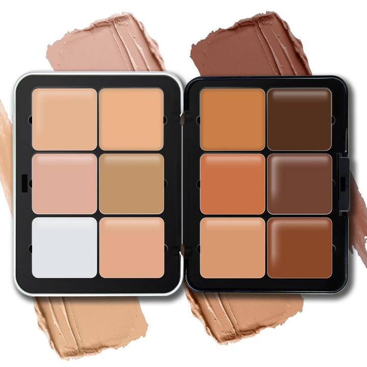 HOSAILY palette front view showing compact travel-friendly design and branding