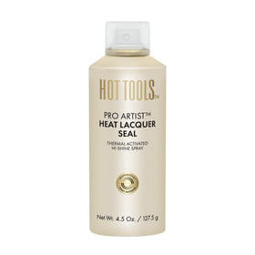 HOT TOOLS front packaging showing hi-shine spray and benefits