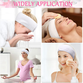 Hoteam headband in a spa setting conveying professional use benefits