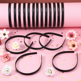 Hotop bulk spread of headbands on table showing quantity for party crafting