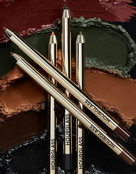 HOURGLASS liner held in hand for size comparison and portable convenience