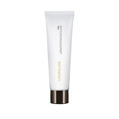 Hourglass primer front packaging showing SPF and 2 oz size benefits