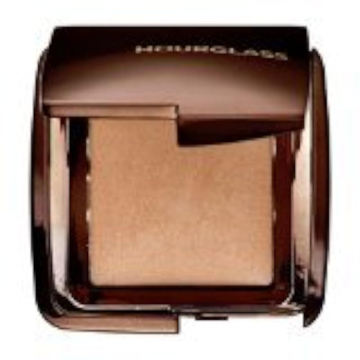 Hourglass mini Dim Light compact front view showing sleek travel-ready packaging and refined finish