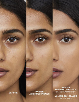 HOURGLASS Vanish primer texture close-up showing translucent, silky finish for smoothing