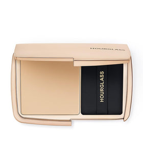 HOURGLASS front packaging showing compact design and travel-ready benefit