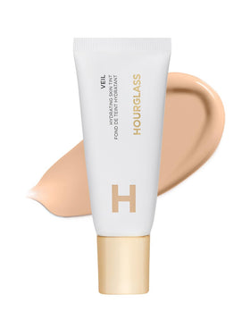 Hourglass front packaging showing label and sleek tube, conveys luxury and ease