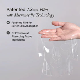 House of B hydrogel texture close-up showing moisture-rich, flexible film
